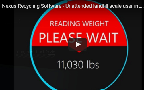 Nexus has an integrated system for running your unmanned landfill, construction/demolition truck scale. Simply configure which customers are allowed to use this feature, set up trucks and drivers for that customer and when they pull on the scale, they only need to enter their truck number.Nexus weighs the vehicle in and out automatically, taking pictures of materials, creating/updating scale tickets, adjusting inventory and readying the customer for payment (whether they owe, or you owe).The software is extremely easy to use and requires absolutely no human intervention.